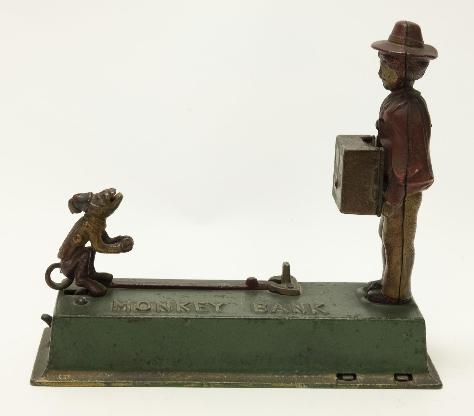 Monkey Cast Iron Mechanical Bank (1 of 4)