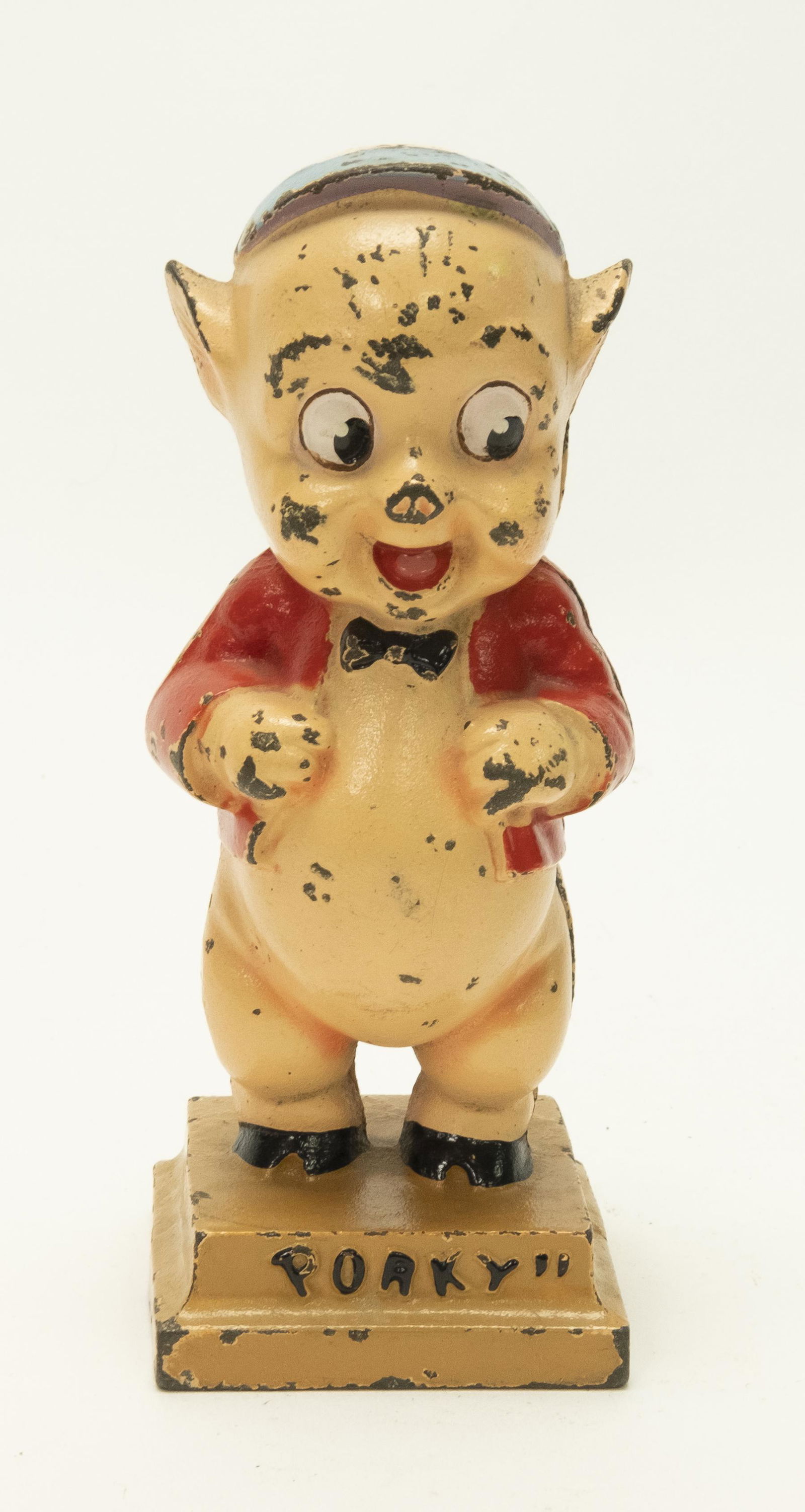 Hubley Porky Pig Iron Still Bank (1 of 3)