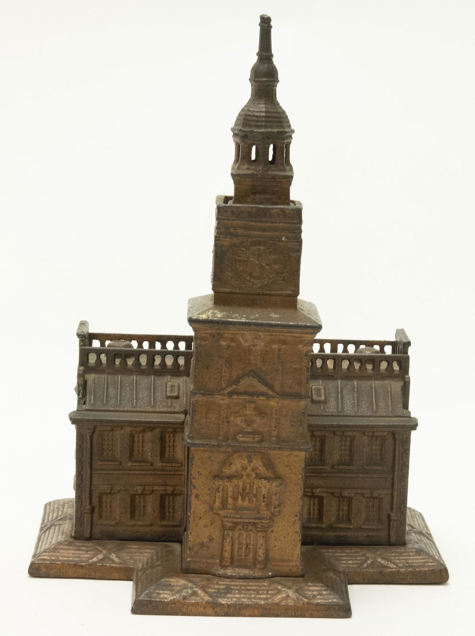 Small Independence Hall Iron Still Bank (1 of 4)