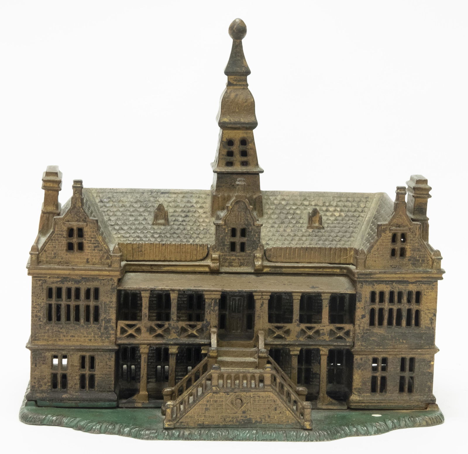 Ives Palace Cast Iron Still Bank: Made by Ives, Blakeslee circa 1880's. Made of Cast Iron. Restored Condition.