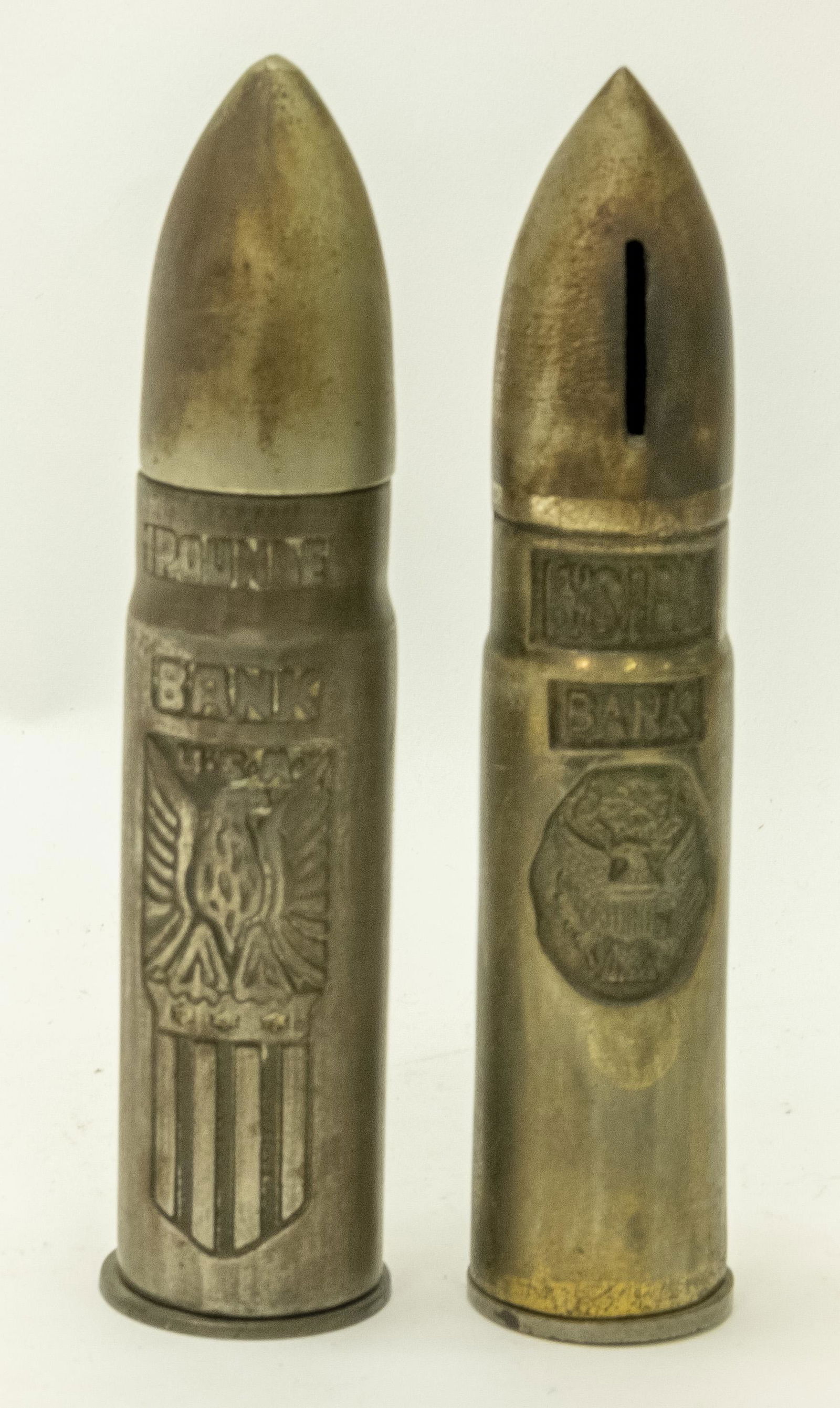 Two Artillery Shell Still Banks (1 of 1)