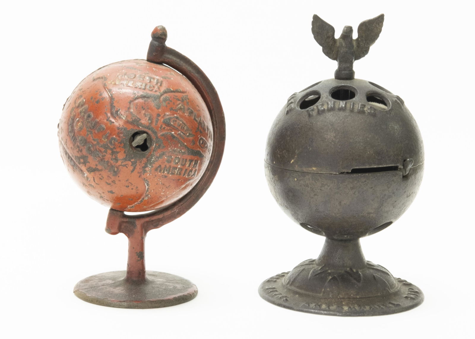 Globe on Arc & Enterprise Globe Iron Banks (1 of 2)
