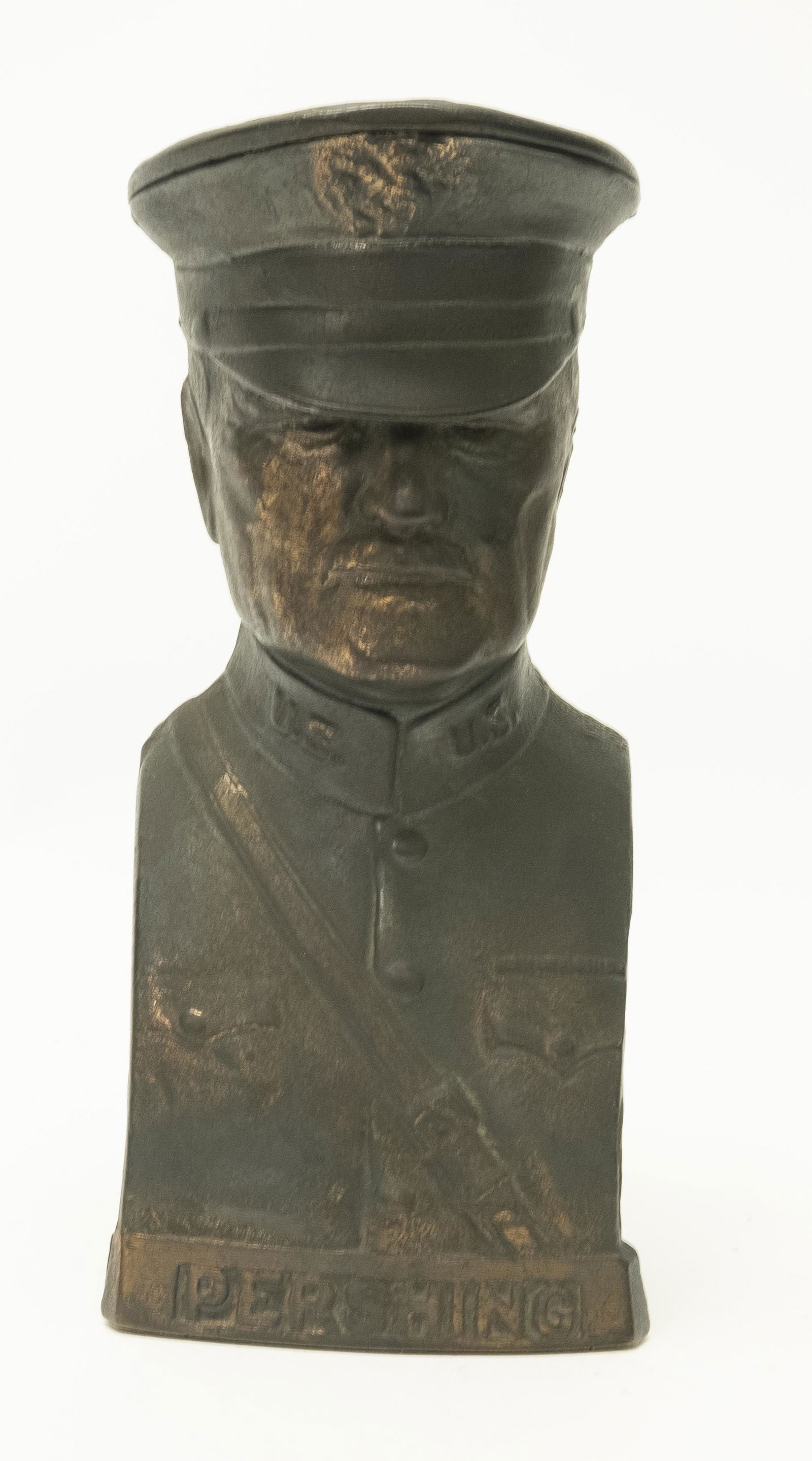 General Pershing Bust Iron Bank (1 of 4)