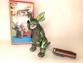 Rare Bullmark Kaiju Battery Operated Baragon