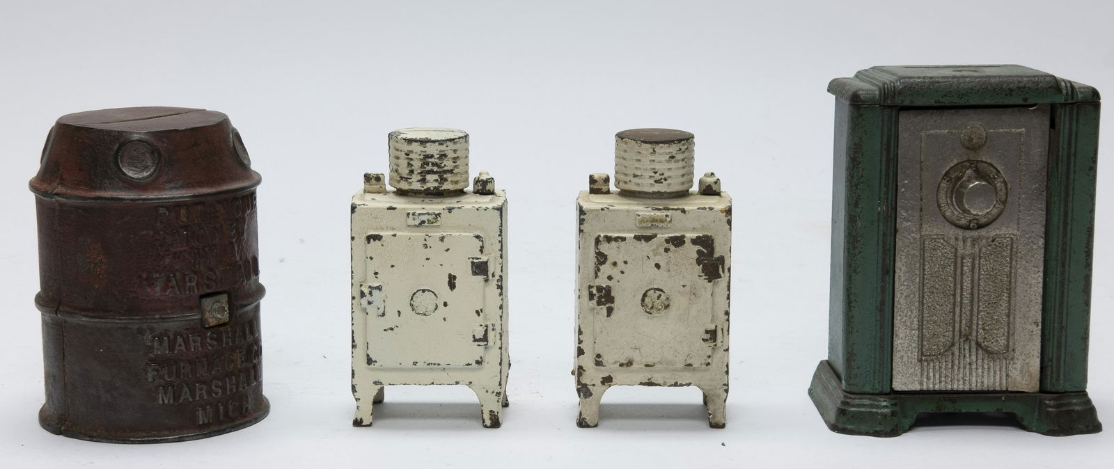 Four Cast Iron Still Banks (1 of 4)