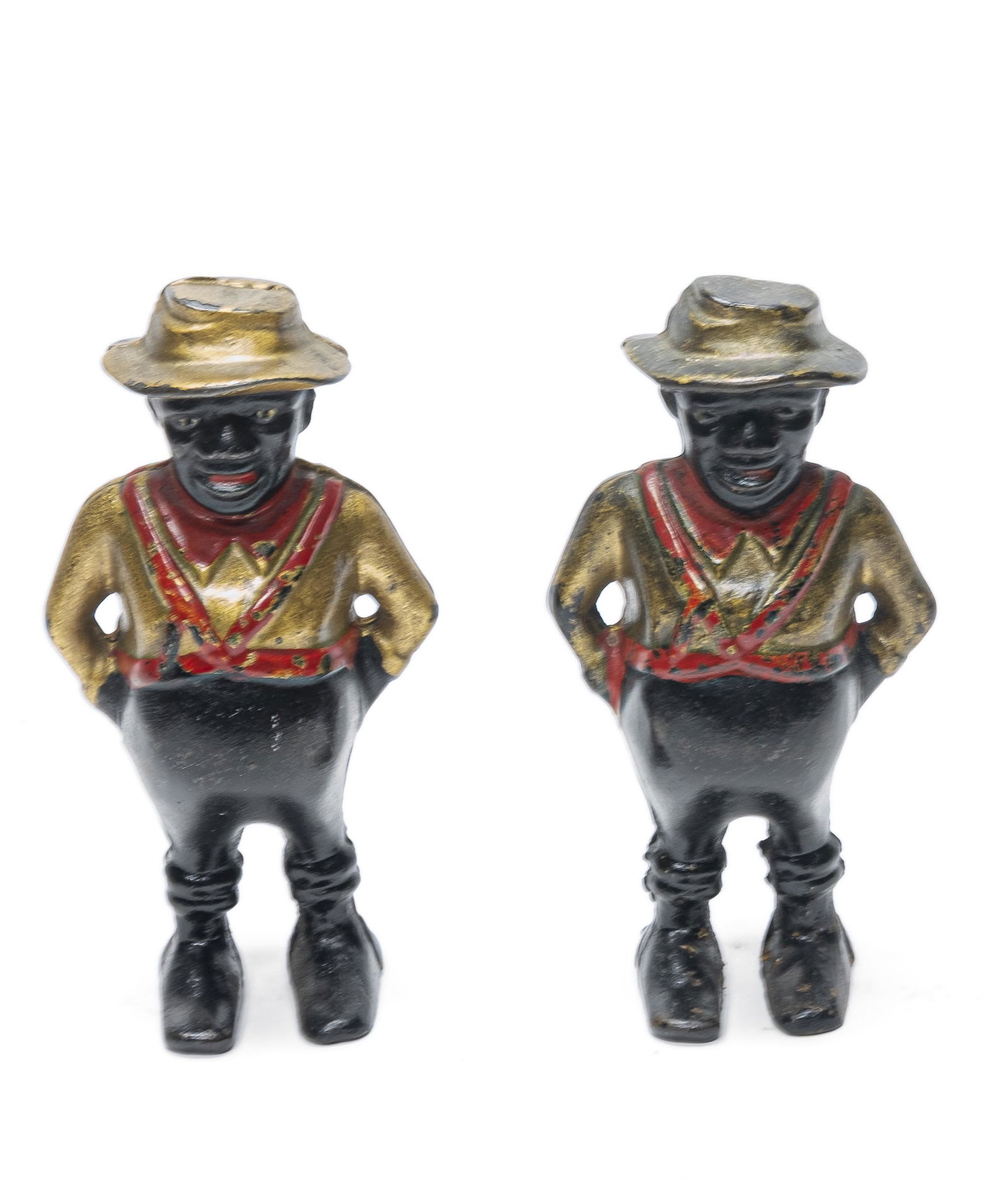 Two Sharecropper Cast Iron Still Banks (1 of 4)