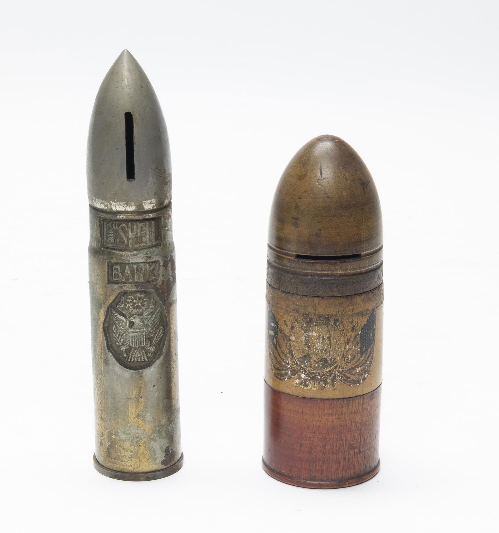 Two Artillery Shell Still Banks (1 of 4)