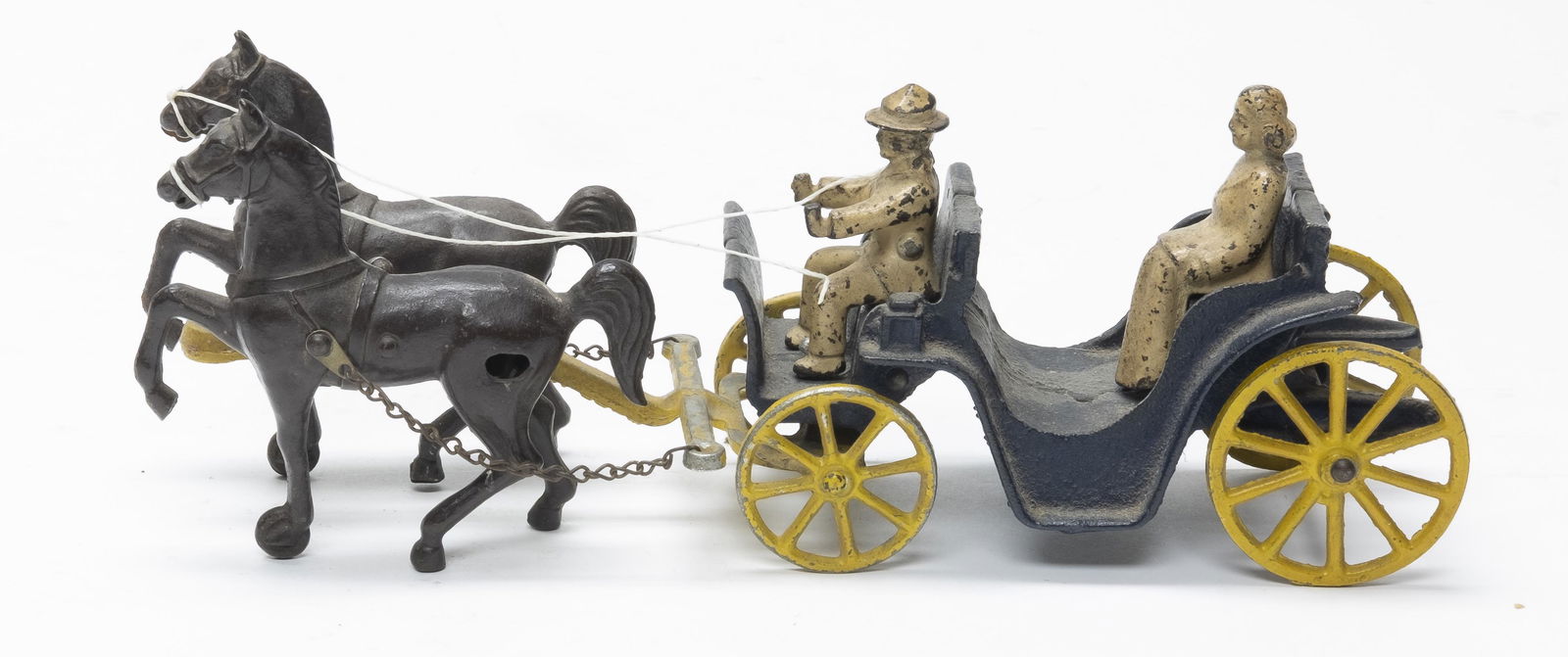 Stanley Surrey Cast Iron Horse Drawn Toy (1 of 4)