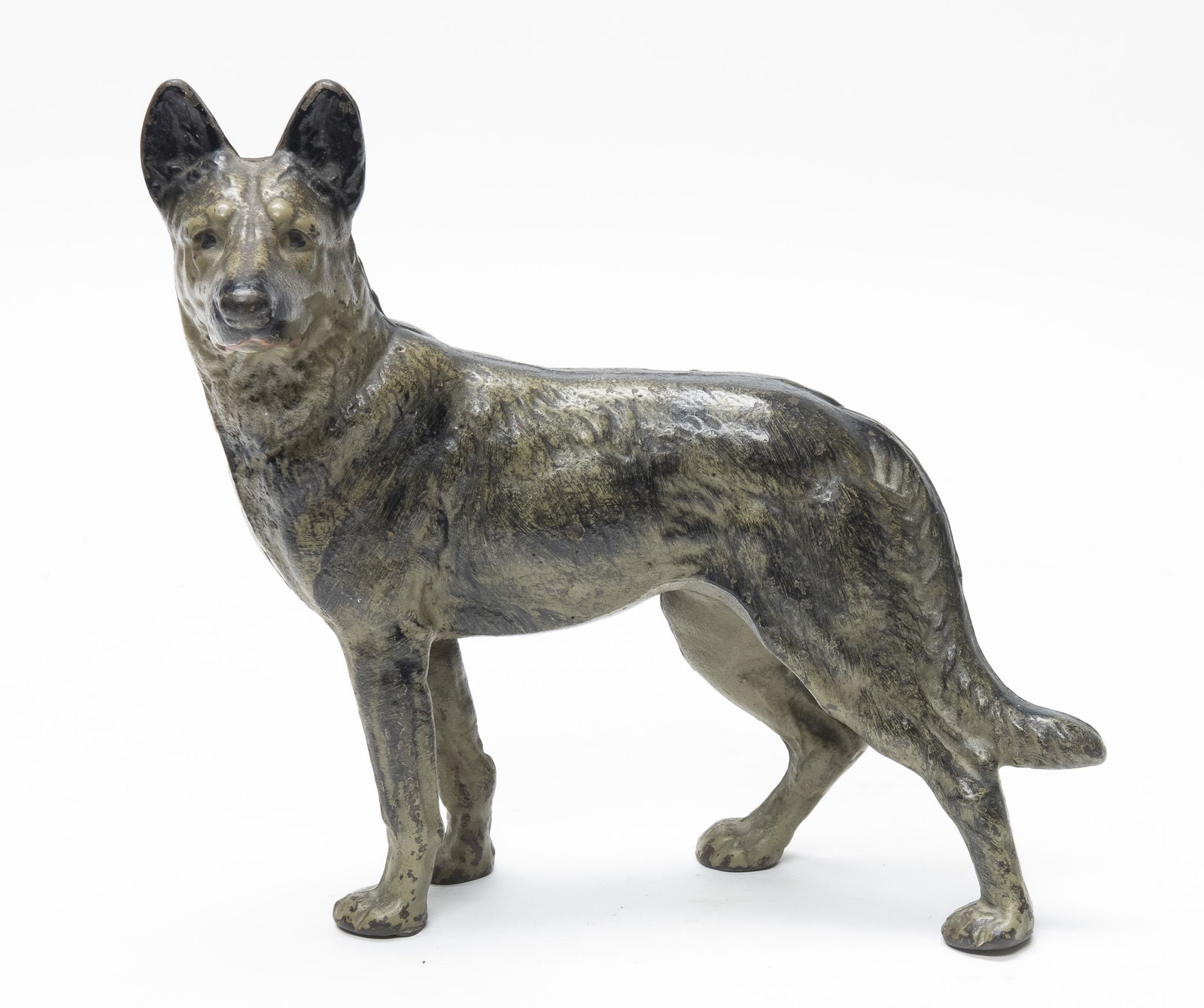 Standing German Shepherd Iron Door Stop (1 of 4)