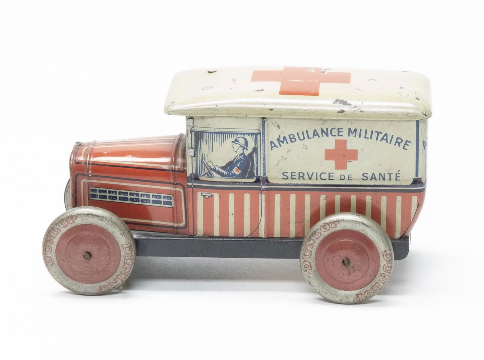 DeAndris Ambulance Militaire Peugeot Tin Truck (1 of 4)