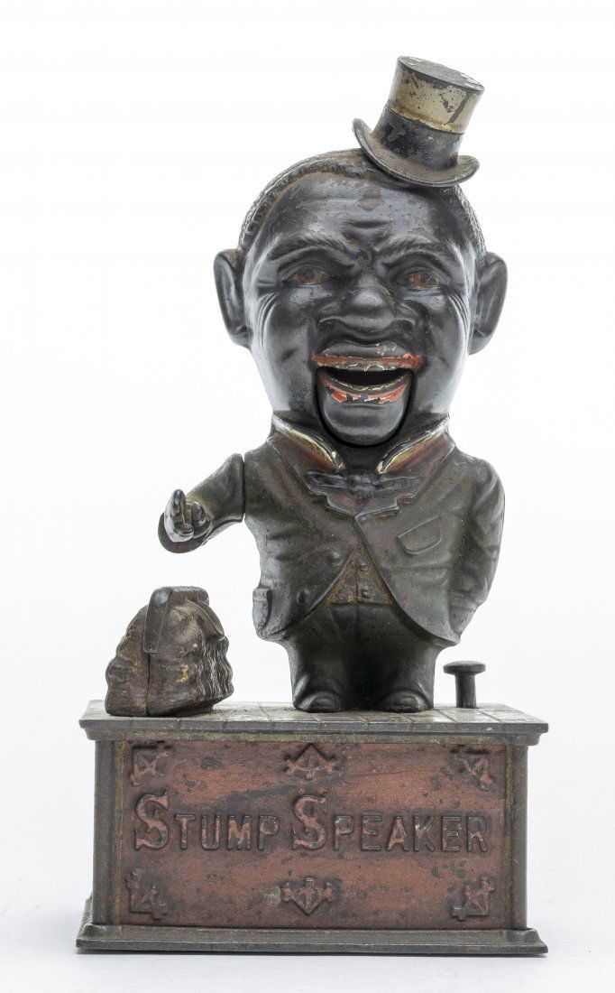 Stump Speaker Iron Mechanical Bank (1 of 5)