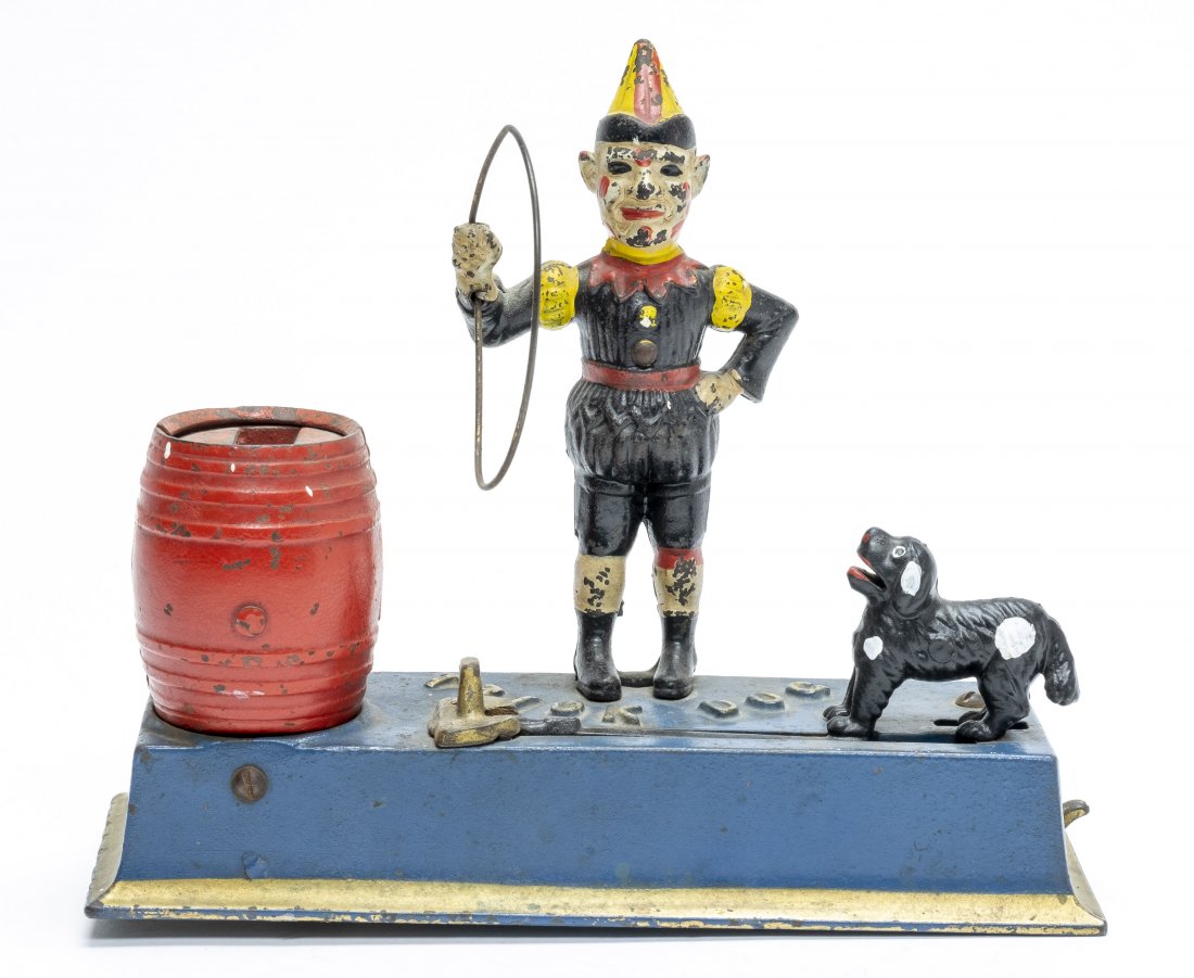 Trick Dog Solid Base Iron Mechanical Bank (1 of 5)