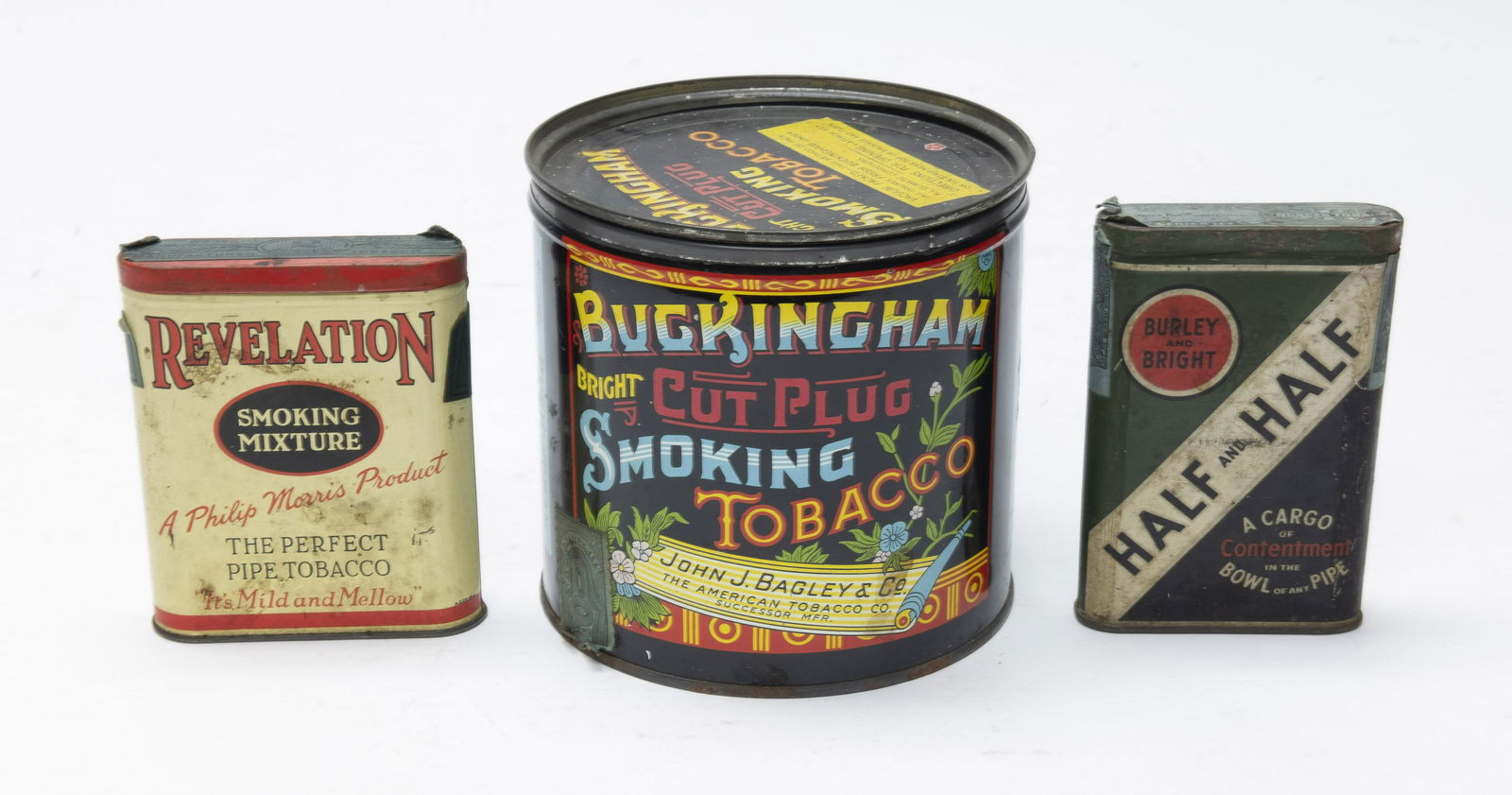Three Advertising Tobacco Tins (1 of 4)