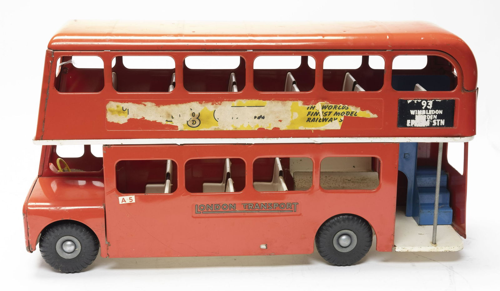 Tri-Ang London Transport Double Decker Bus (1 of 4)