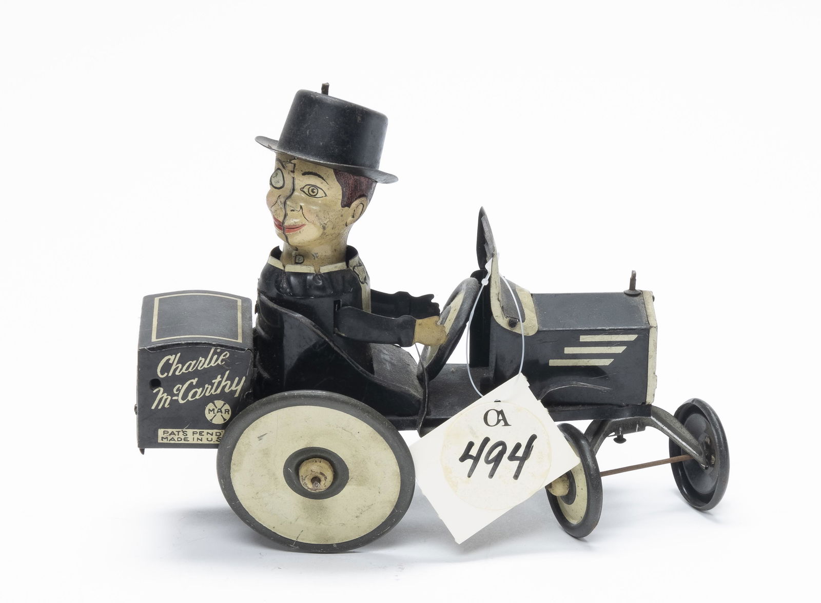 Marx Charlie McCarthy Windup Car (1 of 4)