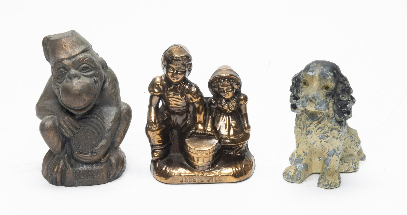 Three Pot Metal Still Banks (1 of 4)