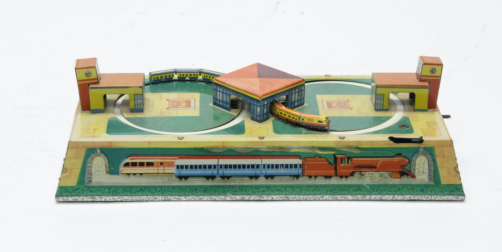 Tin Windup Train Station Go Round (1 of 4)