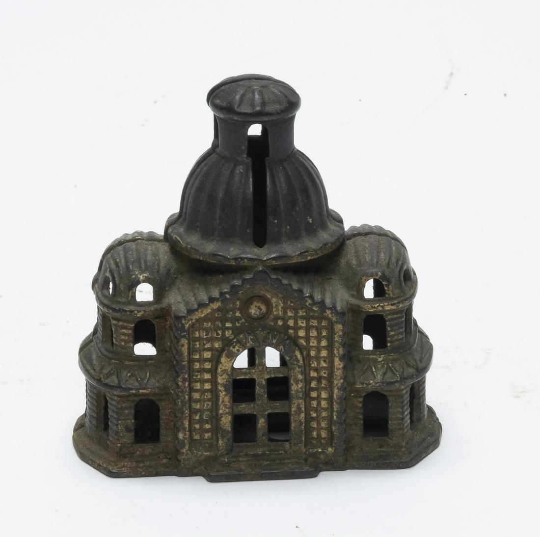 Domed Mosque Iron Still Bank (1 of 4)