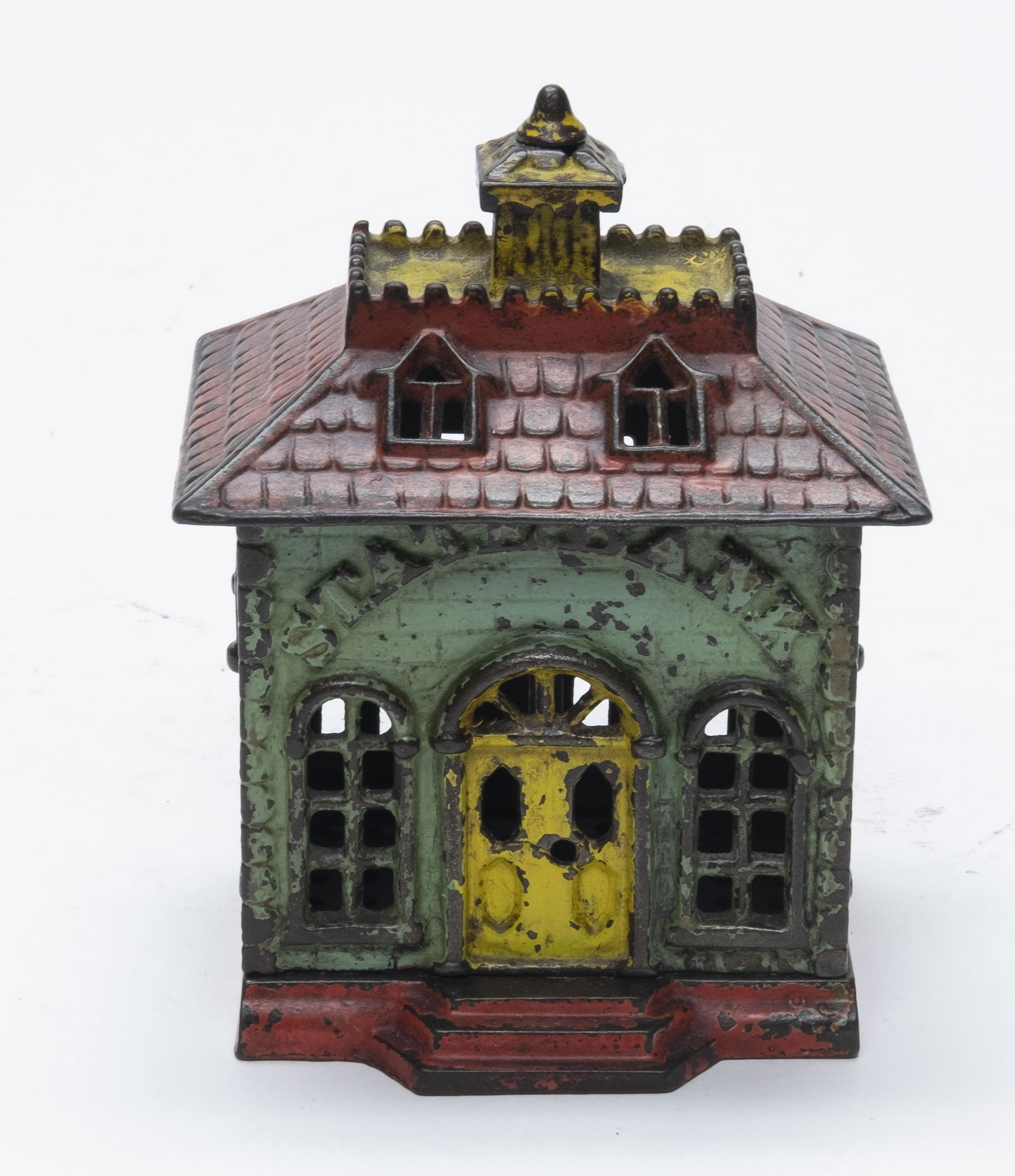 Multicolored State Cast Iron Bank (1 of 4)