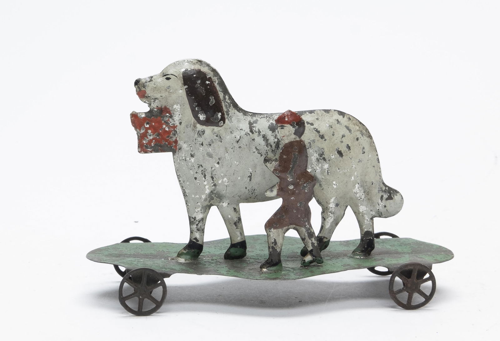 George Brown American Tin Dog & Boy on Platform (1 of 4)
