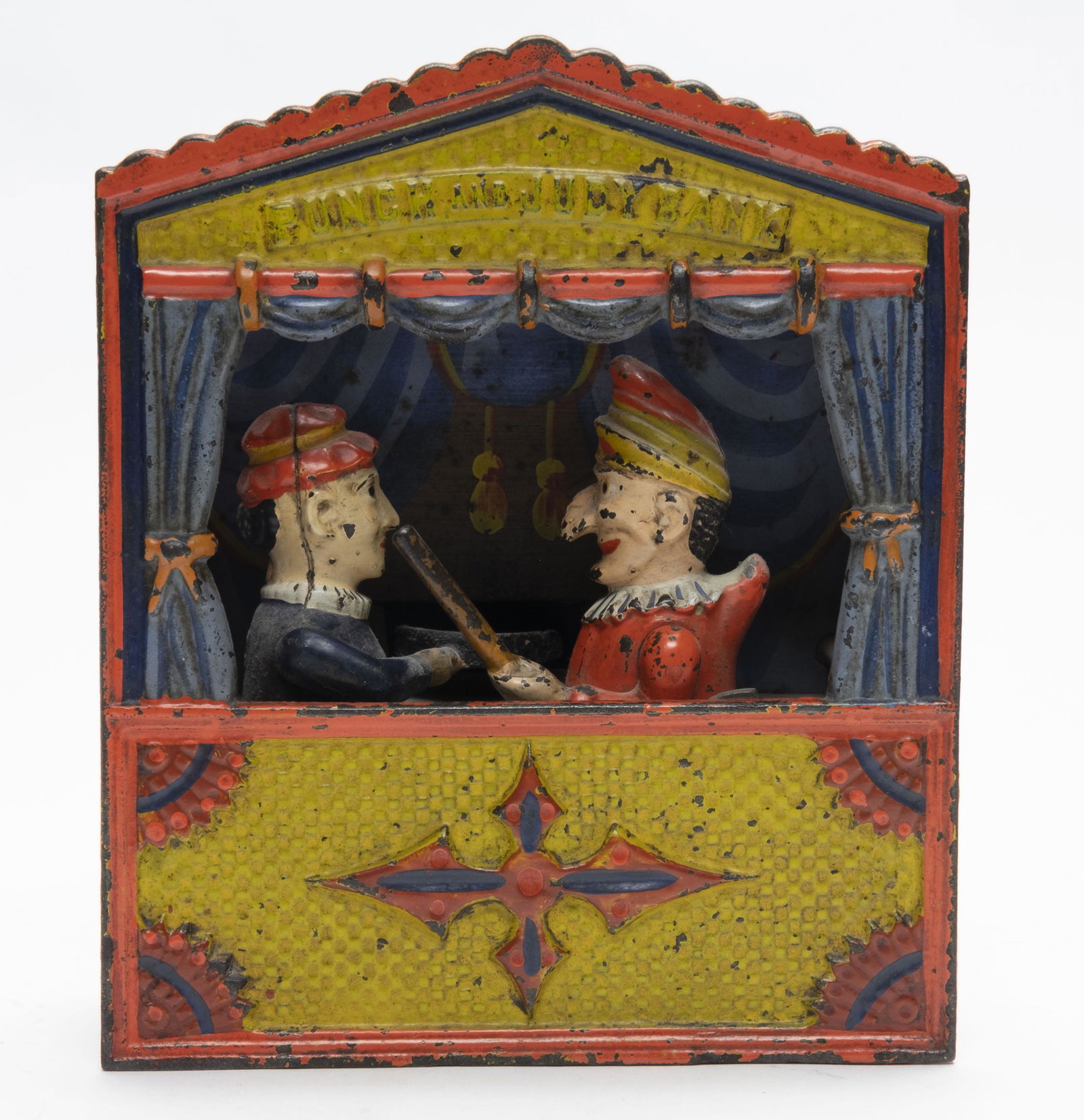 Punch & Judy Cast Iron Mechanical Bank (1 of 4)