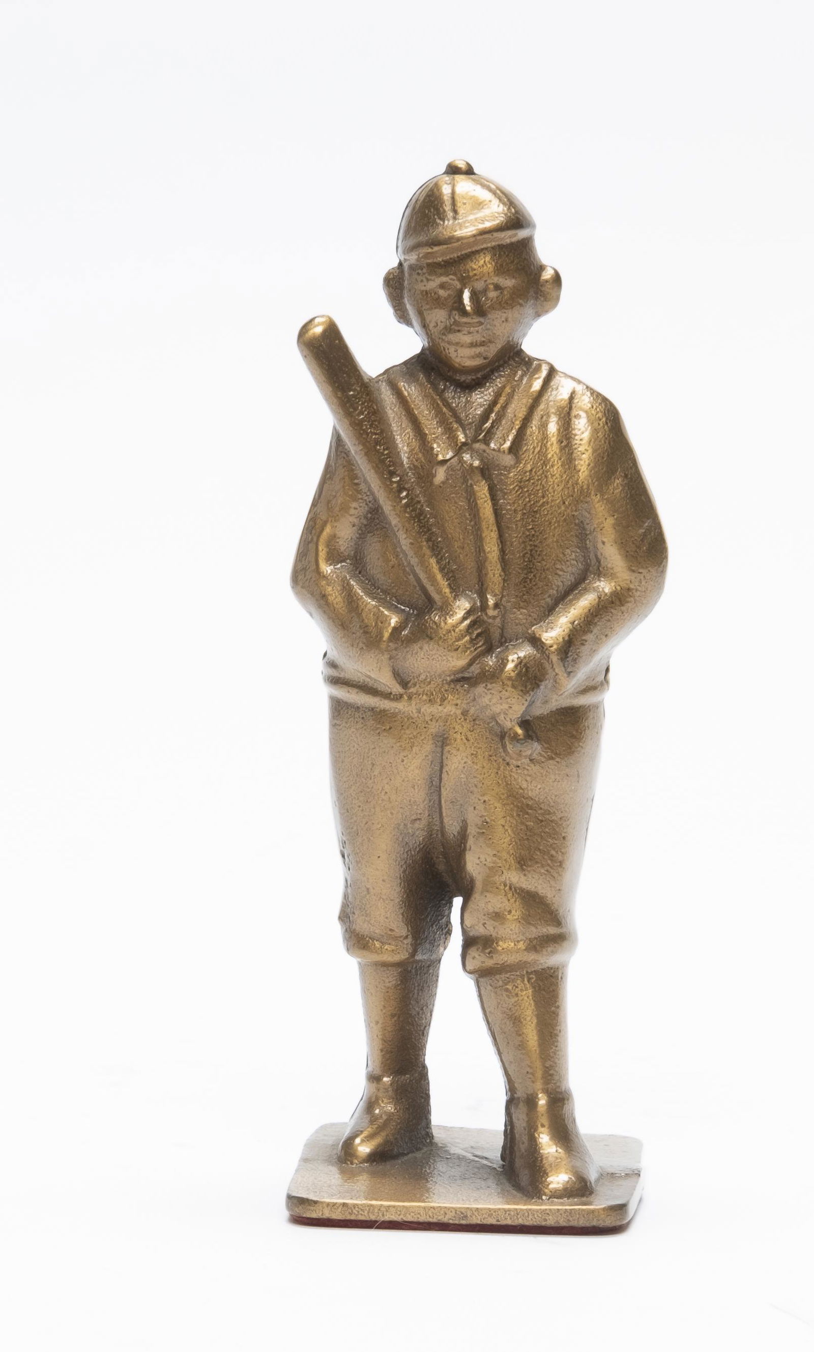 Baseball Player on Base (1 of 4)