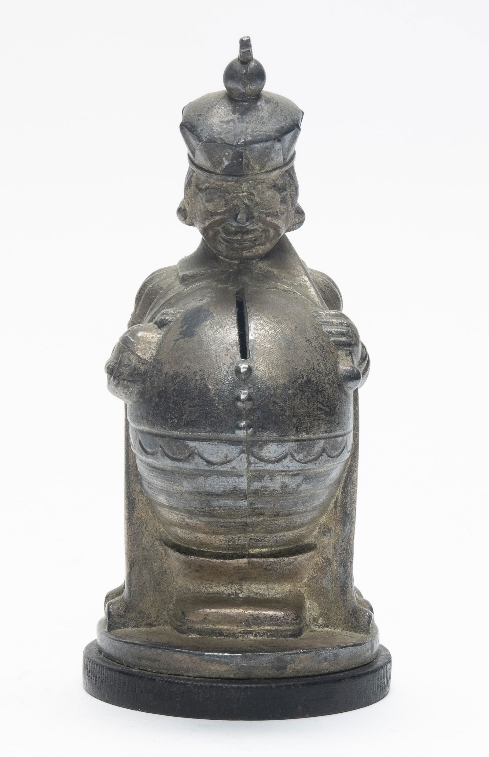 The Belly King Silvered Lead Bank (1 of 4)