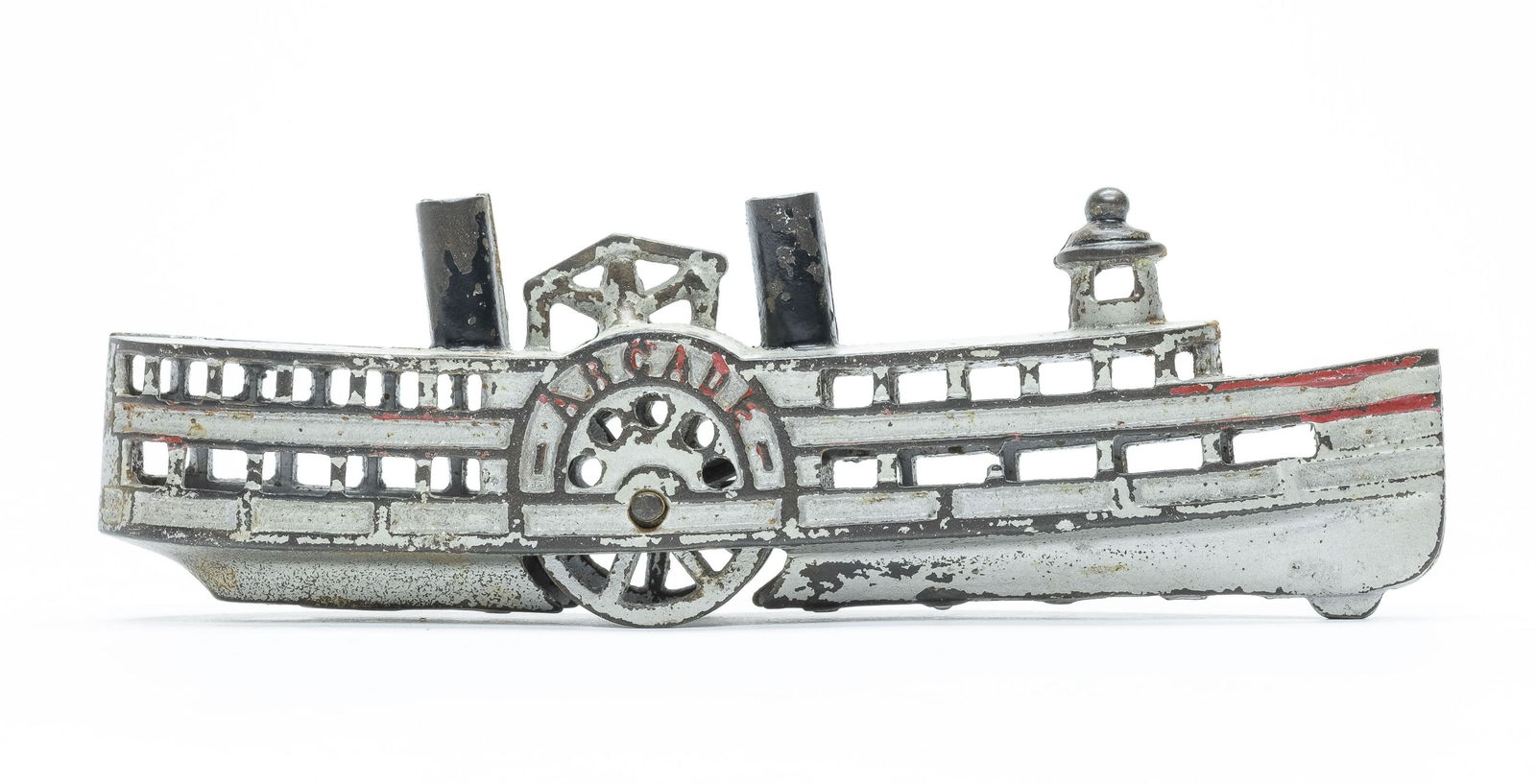 Arcade River Boat Cast Iron Bank (1 of 4)