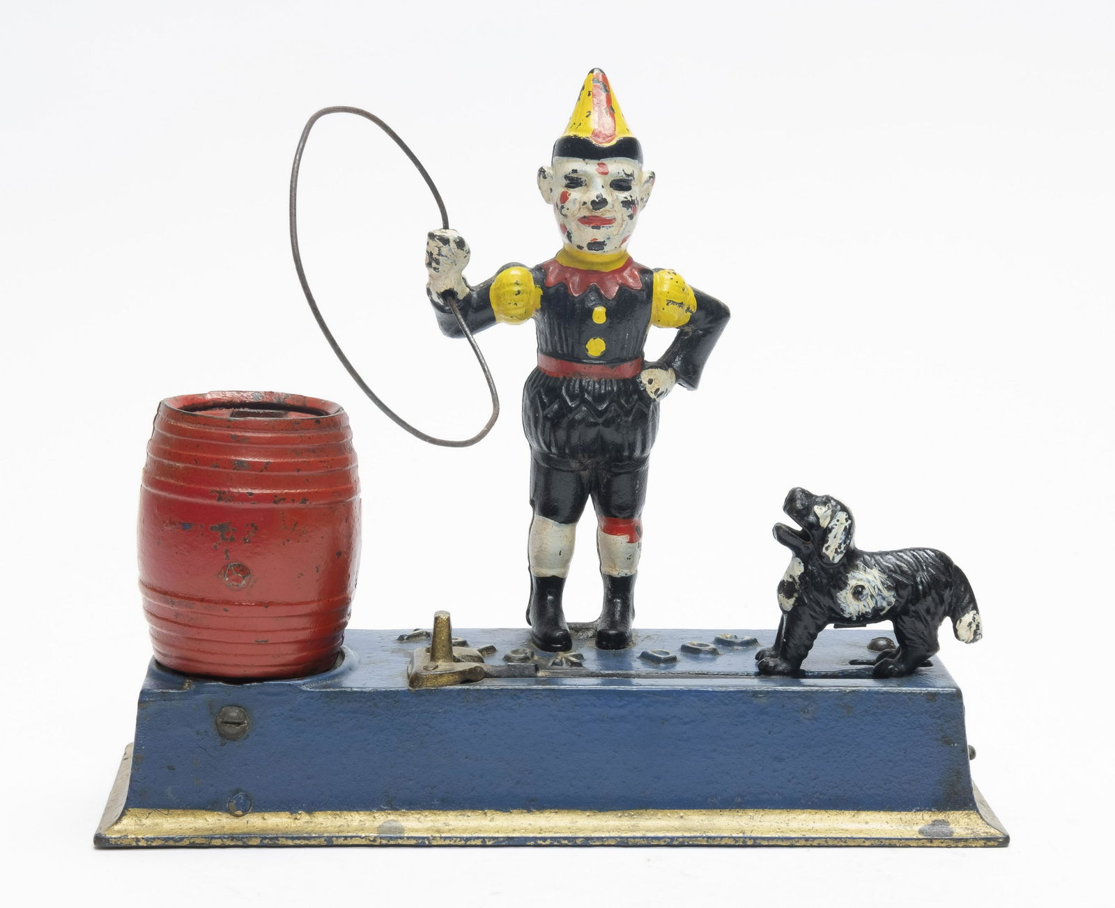 Trick Dog Solid Base Cast Iron Mechanical Bank (1 of 4)
