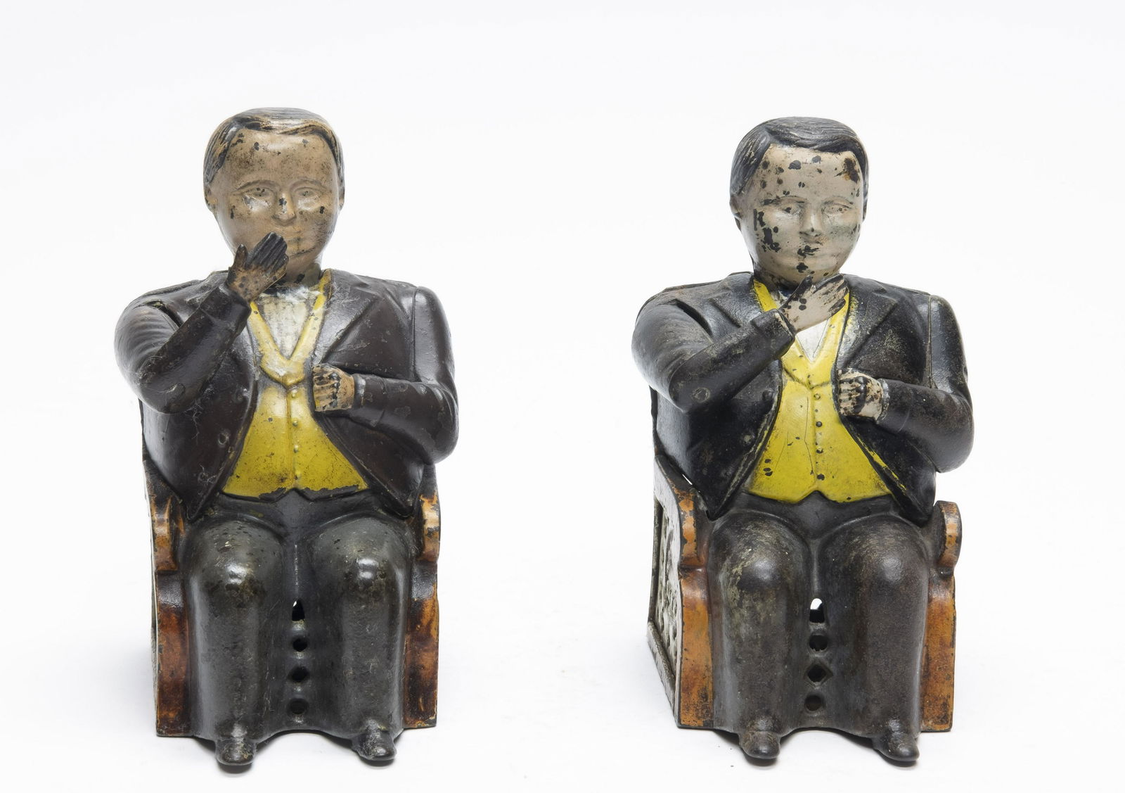 Two Tammany Cast Iron Mechanical Banks (1 of 4)