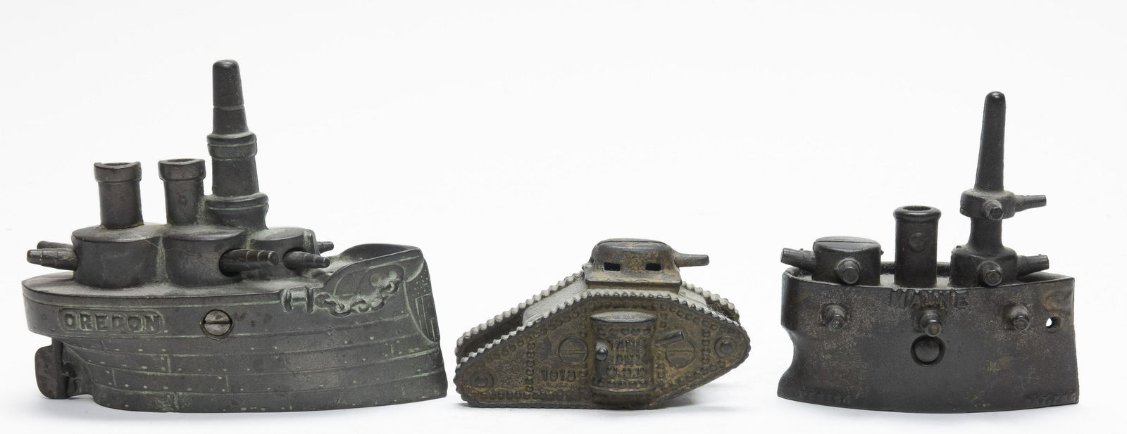 Battleship Oregon / Maine and 1918 Tank Banks (1 of 4)