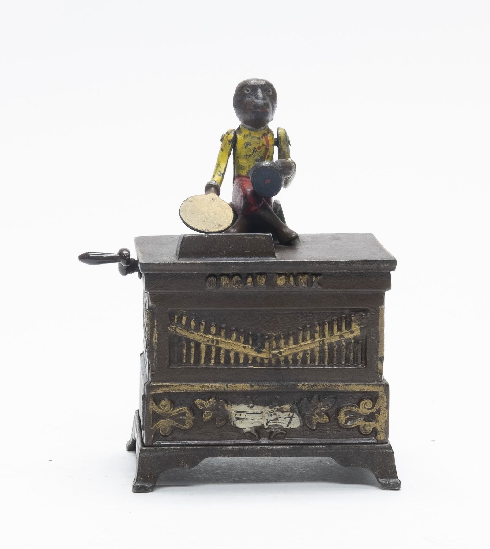 Medium Organ Cast Iron Mechanical Bank (1 of 4)
