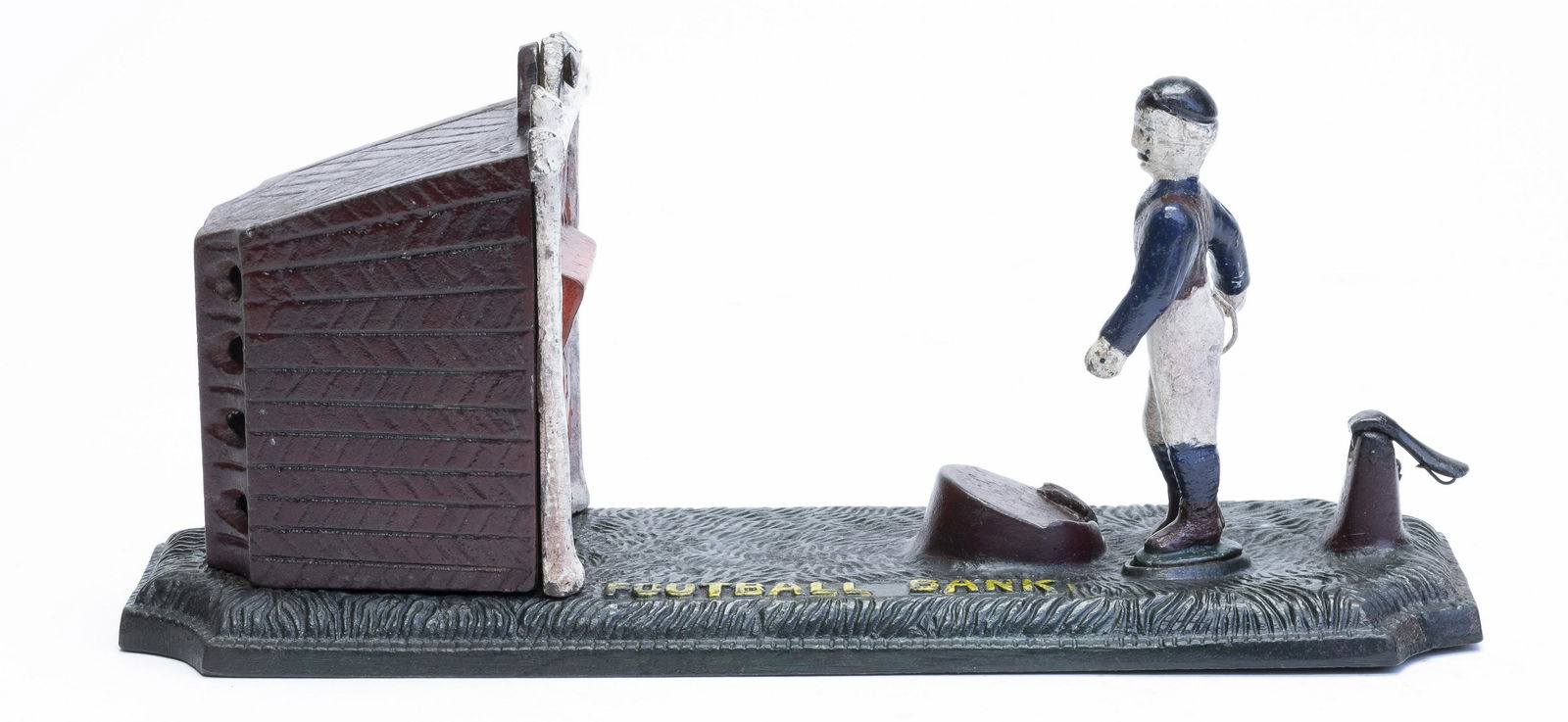 Football Cast Iron Mechanical Bank (1 of 4)