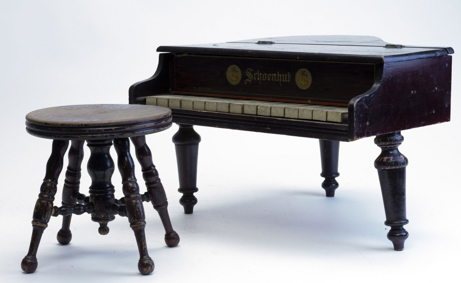 Schoenhut Piano with Stool (1 of 2)