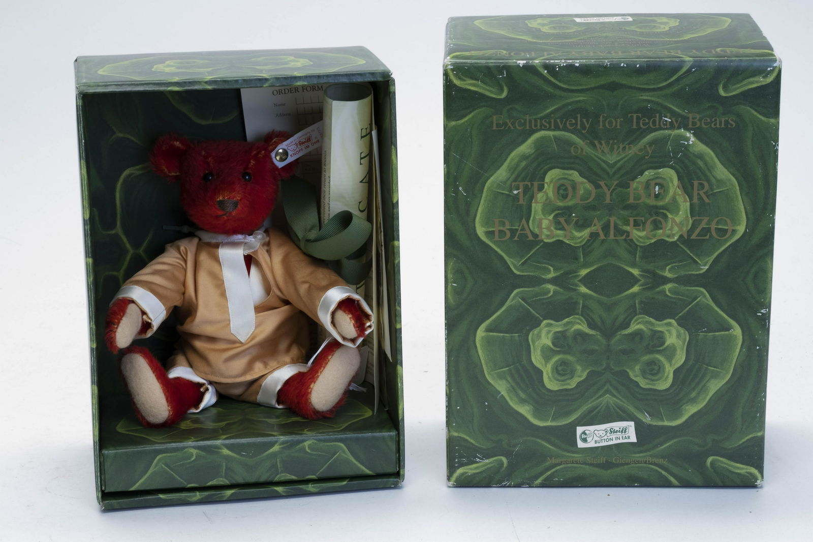Boxed Steiff Teddy Bear Baby Alfonzo (1 of 1)