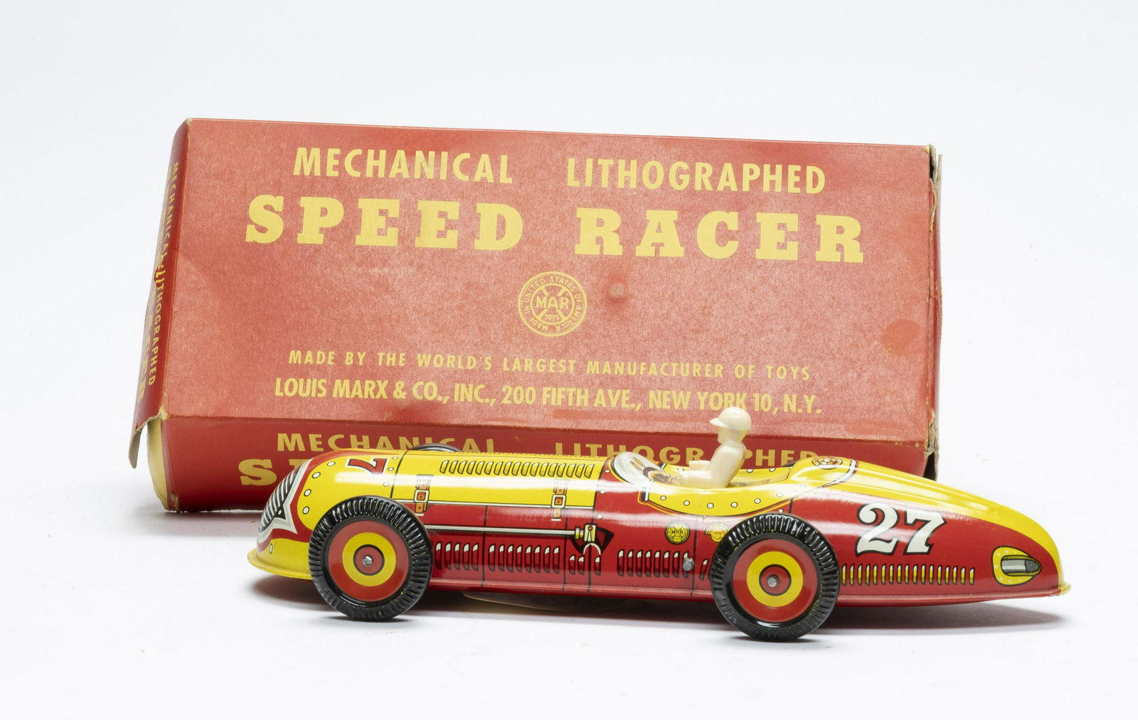 Boxed Marx Speed Racer Windup Toy (1 of 5)