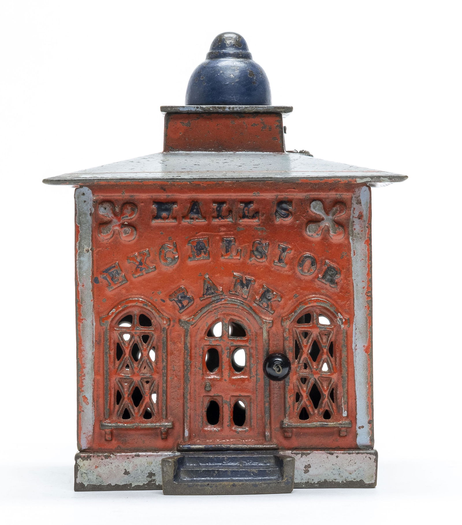 Red Hall's Excelsior Cast Iron Mechanical Bank (1 of 5)