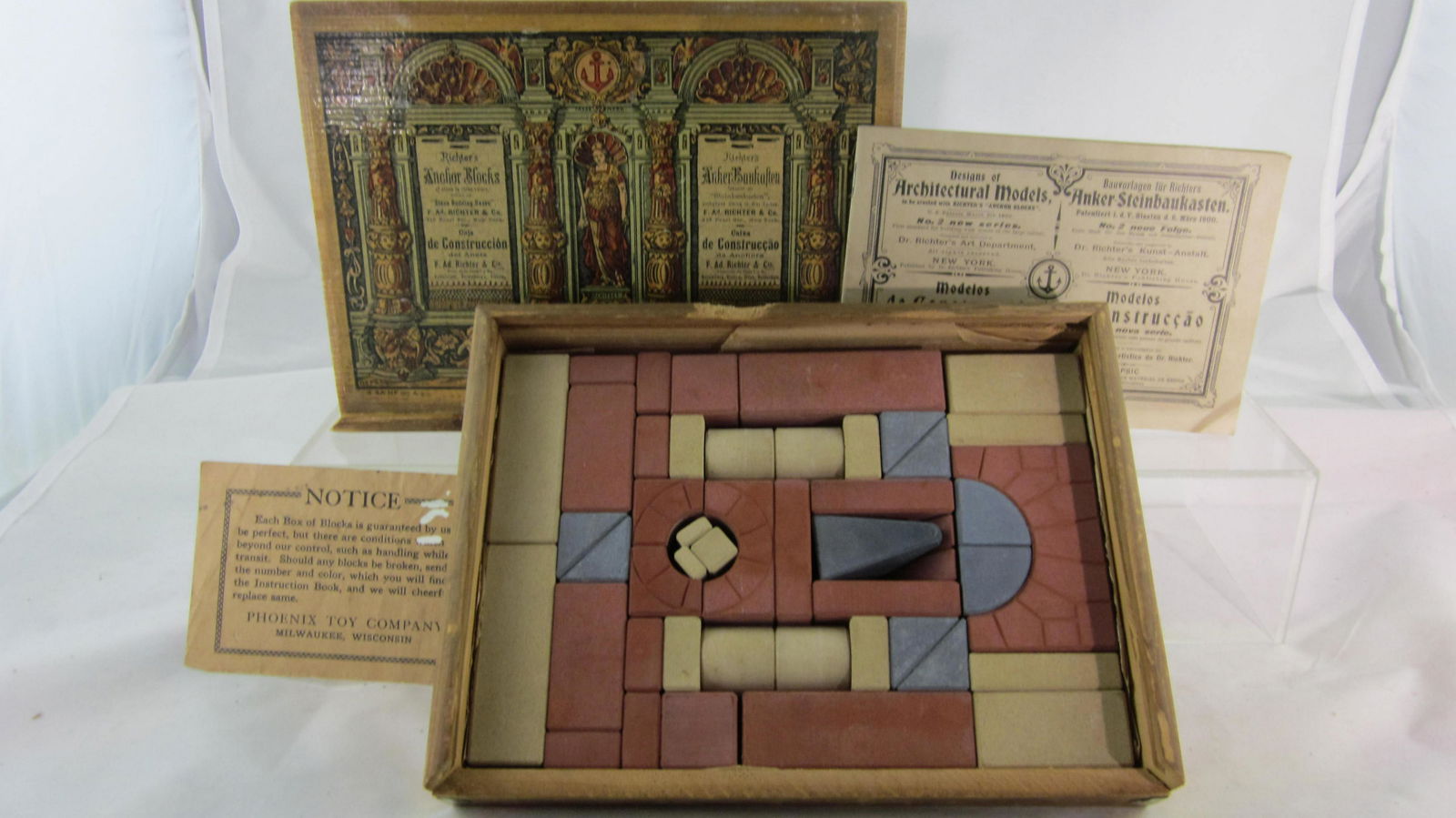 Richter's Stone Anchor Block Construction Set. (1 of 1)