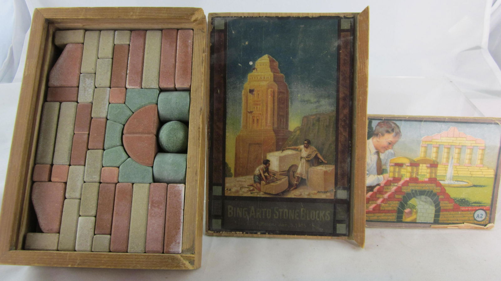 Bing "Arto" Stone Block Construction Set. (1 of 1)