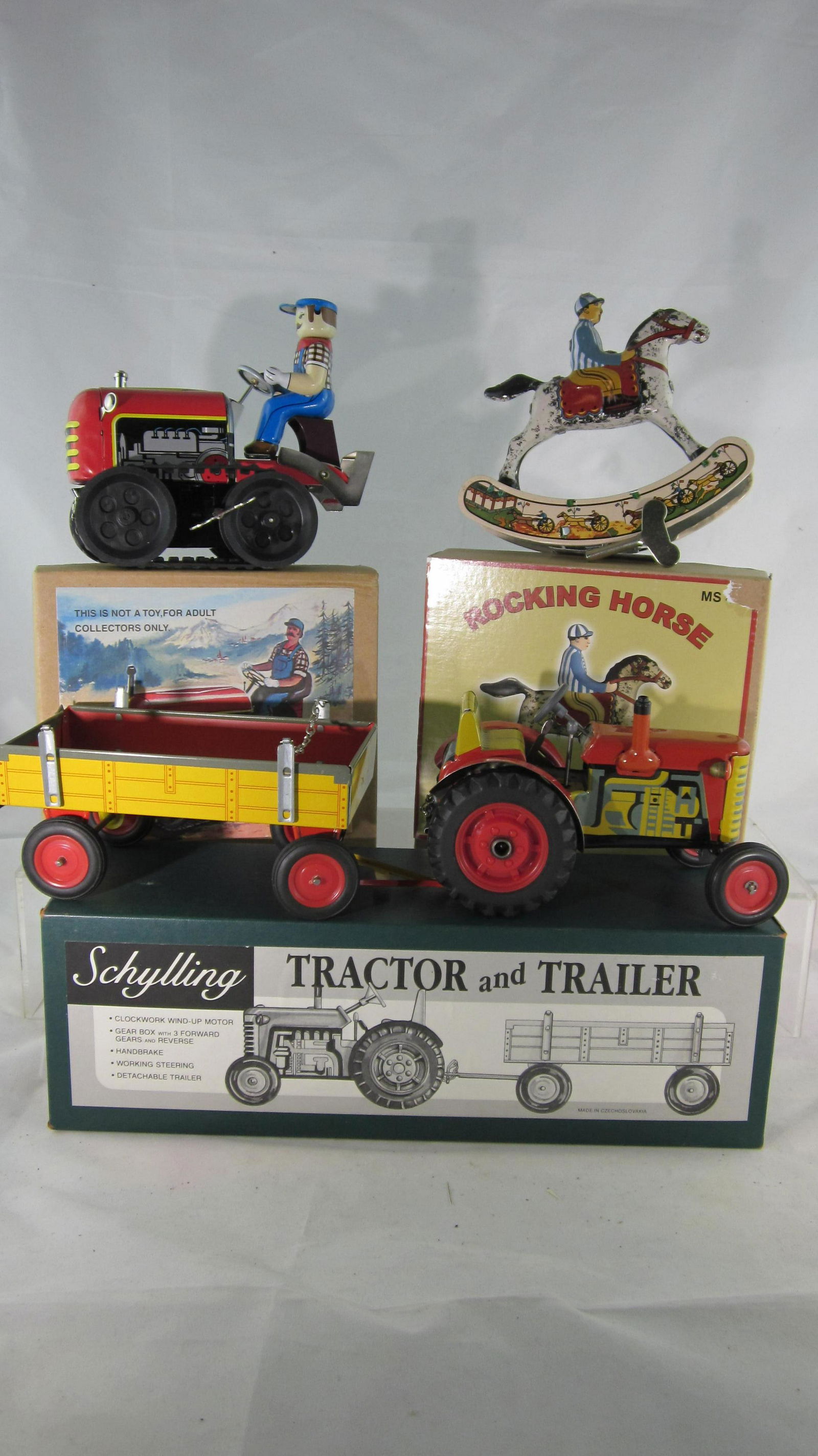 Current Boxed Clockwork Toy Assortment. (1 of 1)