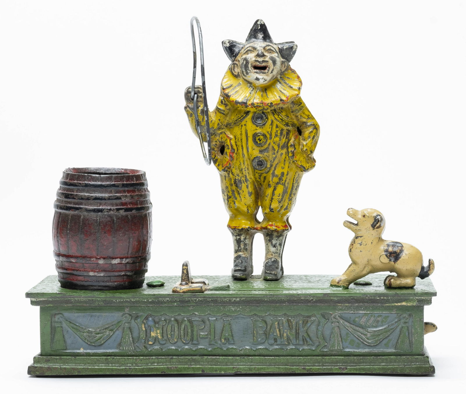 Hoopla Cast Iron Mechanical Bank (1 of 6)