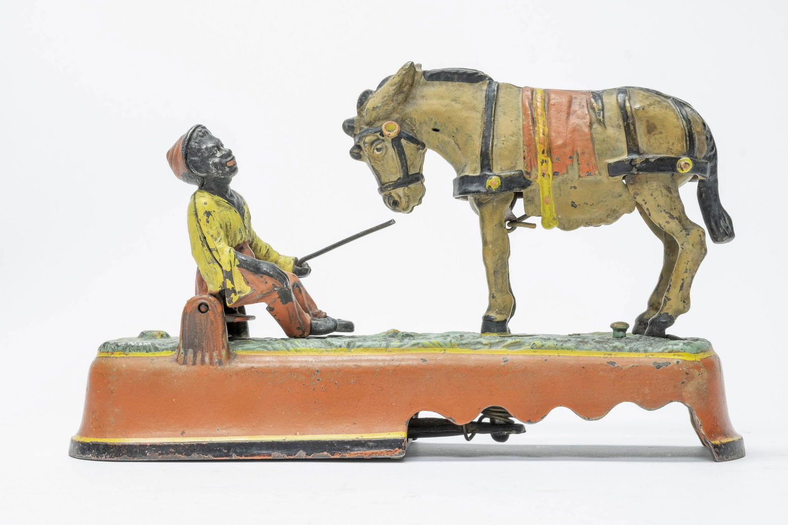 I Always Did 'Spise a Mule Bench Cast Iron Bank (1 of 6)