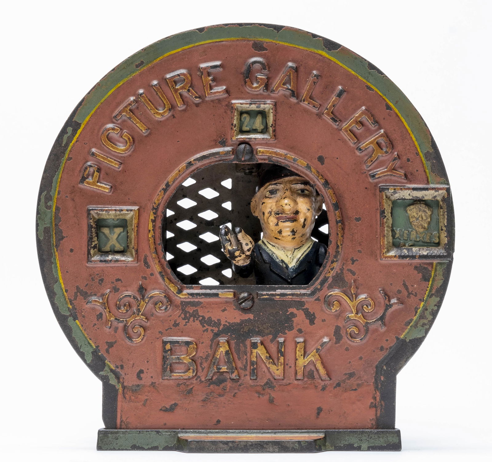 Picture Gallery Rare Iron Mechanical Bank (1 of 7)