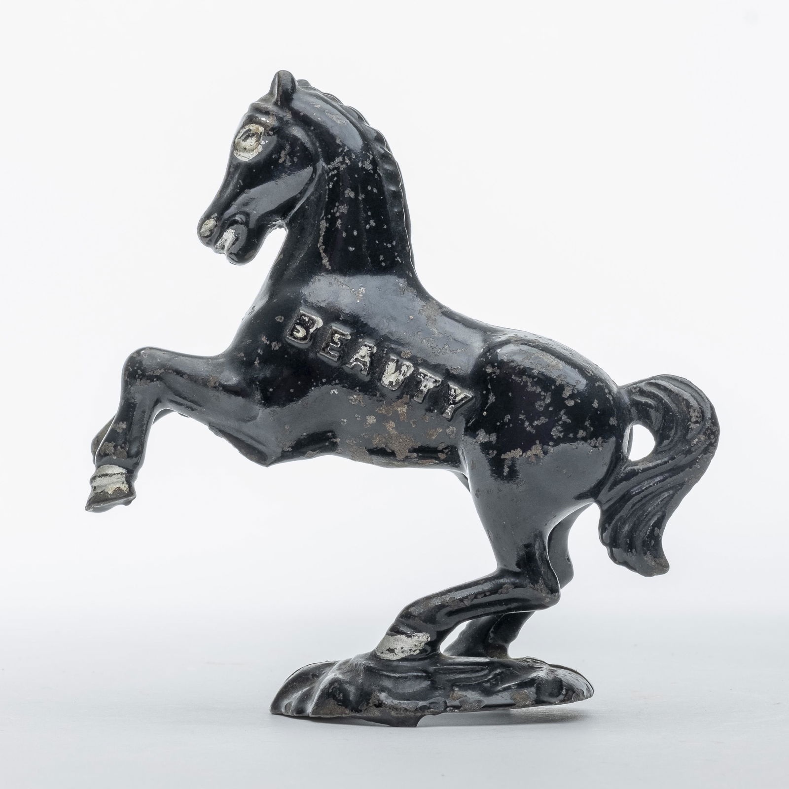 Beauty Horse on Oval Base Iron Bank (1 of 2)