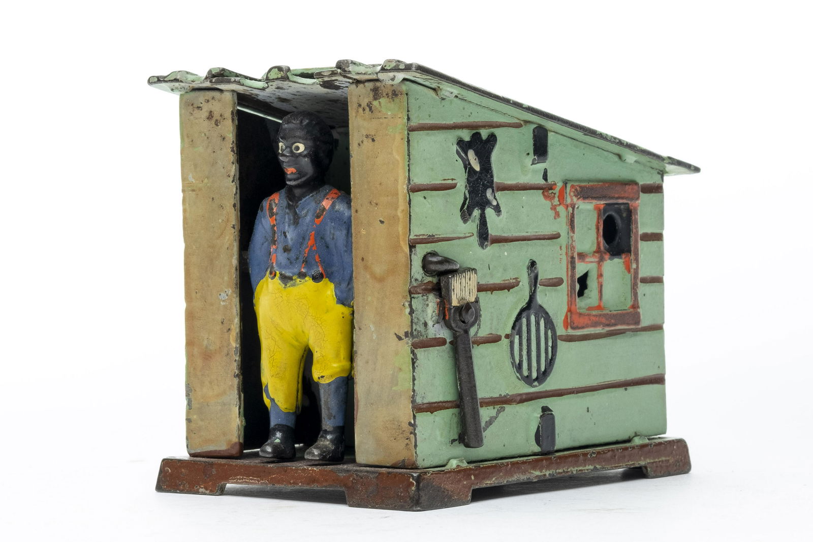 Cabin Iron Mechanical Bank (1 of 4)