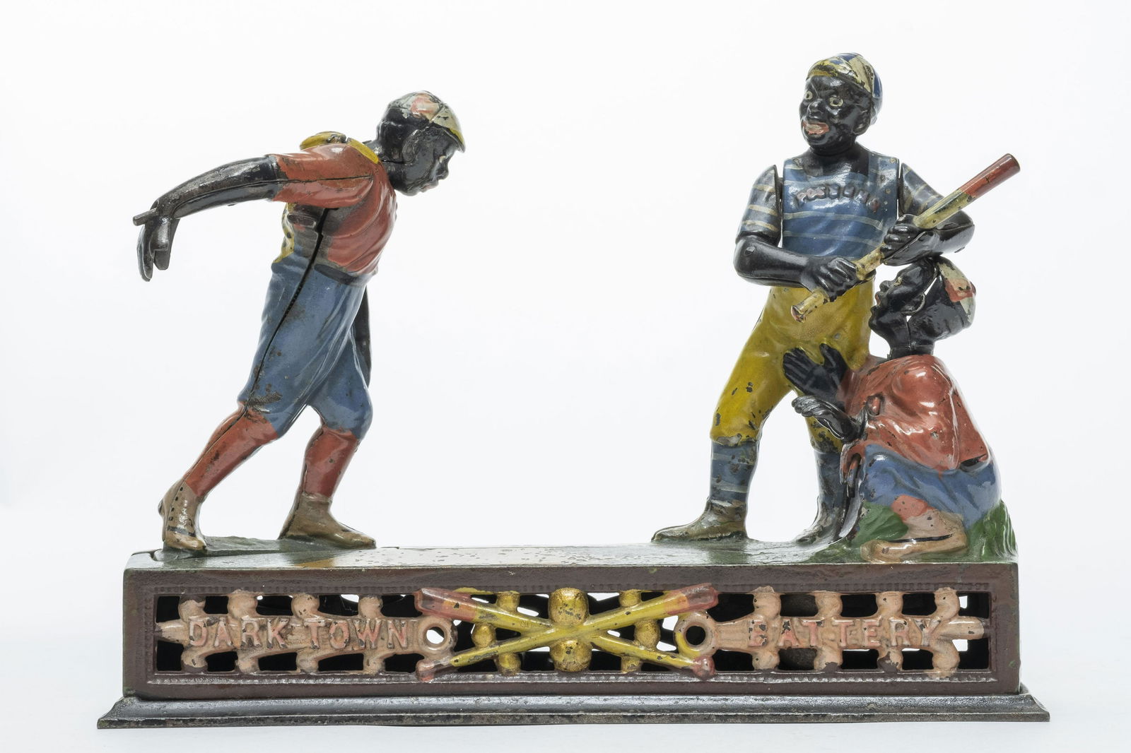Darktown Battery Iron Mechanical Bank (1 of 5)