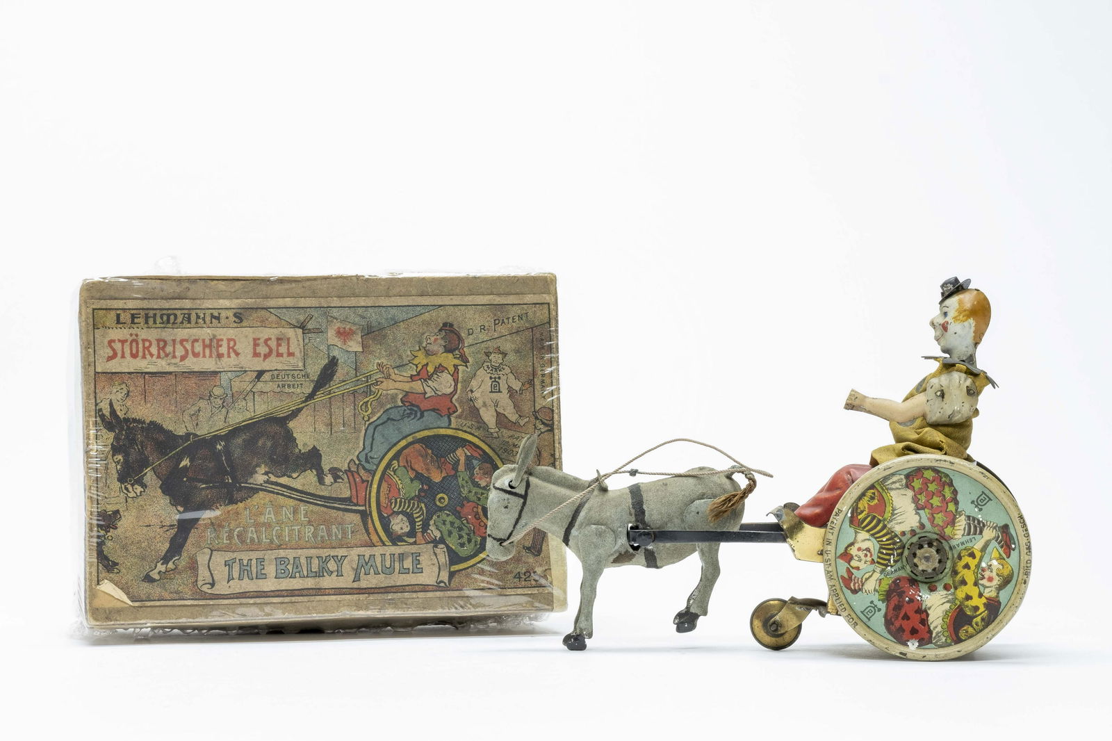 Lehmann Balky Mule with Box Windup Toy (1 of 7)