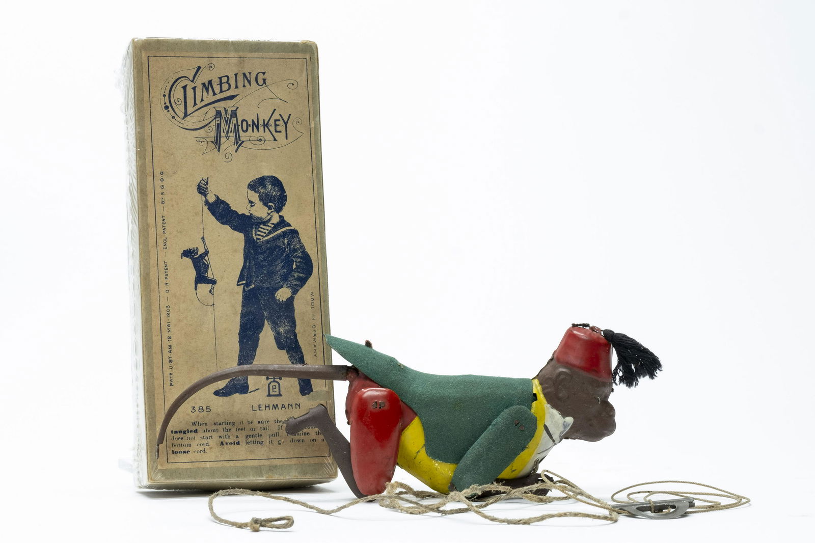 Lehmann Climbing Monkey with Box Toy (1 of 2)