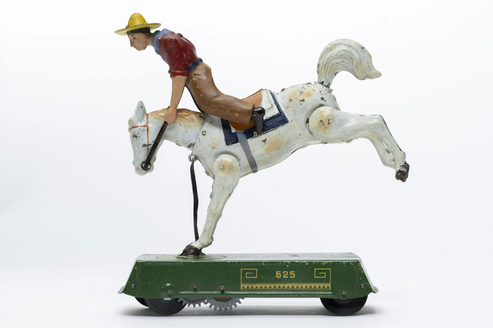 Lehmann Bucking Bronco Tin Toy (1 of 2)