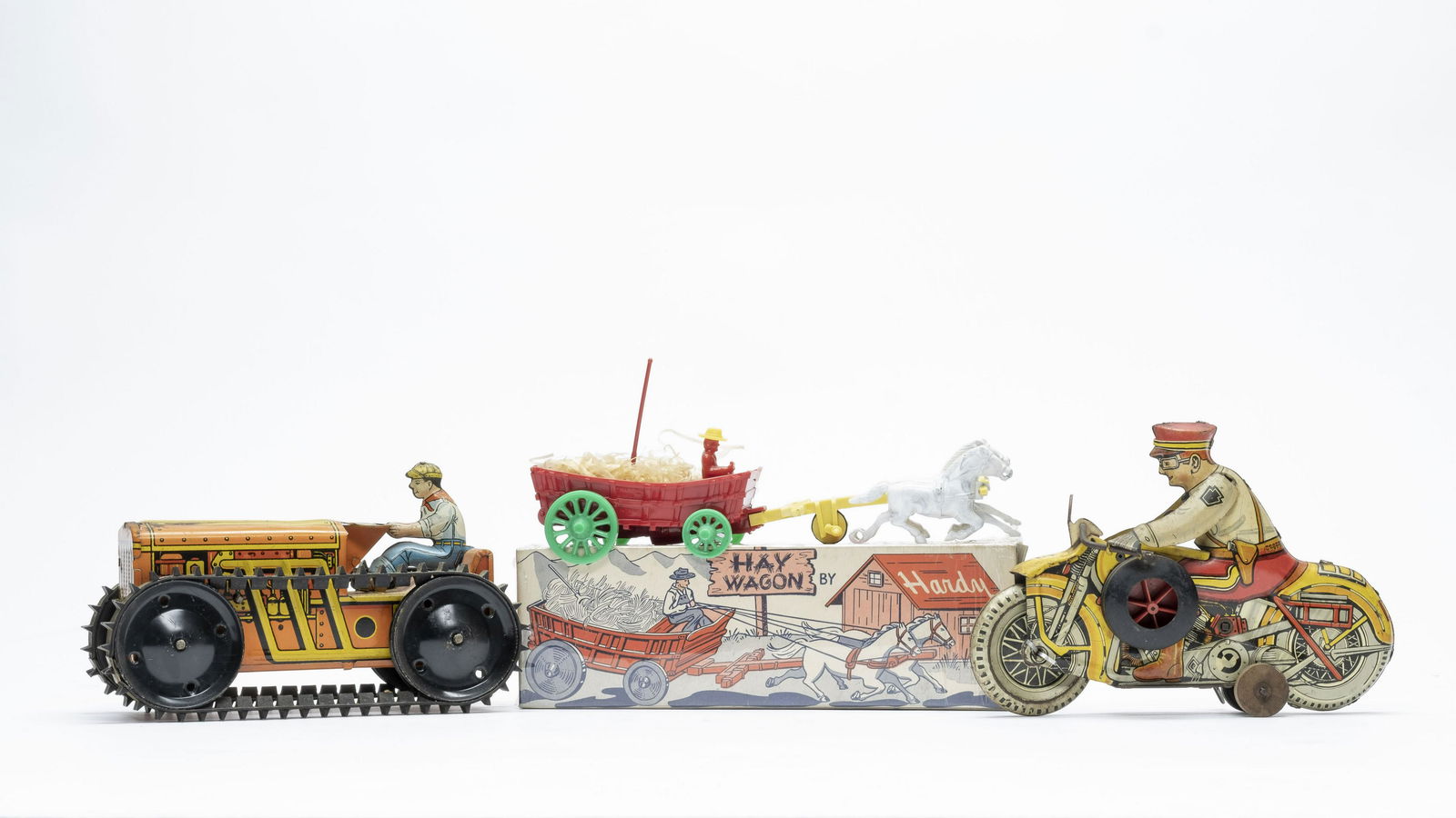 Two Marx Toys & One Hardy Hay Wagon (1 of 2)